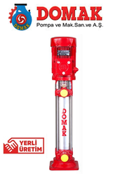 Domak 205-6 1.5hp 220 Volt Dik Milli Kademeli Pompa - Domak