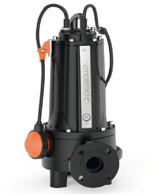 Pedrollo TRm 1.5 Parçalayıcı Bıçaklı (Öğütücülü) Foseptik Dalğıç Pompa Monofaze (220V) 26 mss 15.6 m3/h - 1