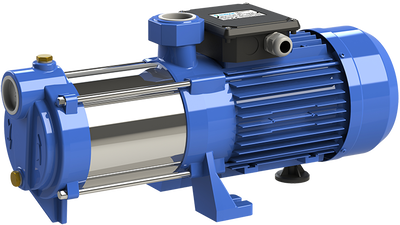 Sumak SYMT 12-400/7 Yatay Milli Kademeli Pompa Trifaze (380V) 4HP - 1