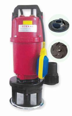 Water Sound QDX15-7-1.1 Parçalayacı Bıçaklı(Öğütücülü) Kirli Su Dalgıç Pompa 12 mss 16 m3/h - 1